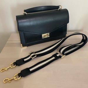 Marc Jacob’s stripe webbing bag strap